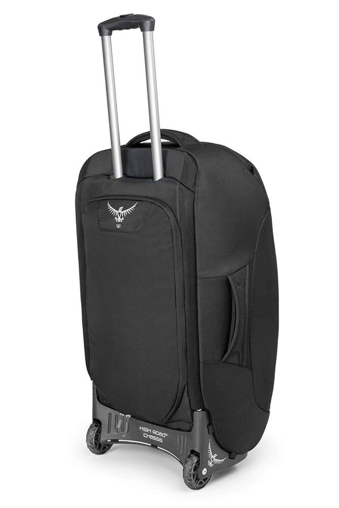 OSPREY Sojourn 28 80L レインカバー付 2way キャリー Osprey Sojourn Wheeled Luggage 80L/28, Flash Black : Amazon